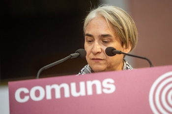 16/11/2024 La exalcaldesa de Barcelona y excoordinadora de Catalunya en Comú, Ada Colau, interviene durante la primera jornada de la Assemblea Nacional de Catalunya en Comú, en el Campus Ciutadella de la Universitat Pompeu Fabra, a 16 de noviembre de 2024, en Barcelona, Catalunya (España). Comuns (Catalunya en Comú) celebra este fin de semana su IV Asamblea Nacional después de haber consensuado una candidatura única a la ejecutiva, y con la elección de dos coordinadoras nacionales, Candela López y Gemma Tarafa, que buscan fortalecer el partido de cara a las municipales de 2027.
POLITICA
Lorena Sopêna - Europa Press