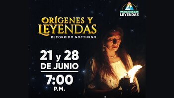 Parque de las Leyendas nocturno: