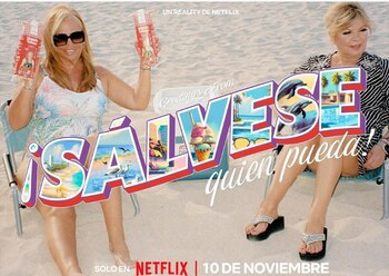 Cartel promocional de 'Sálvese quien