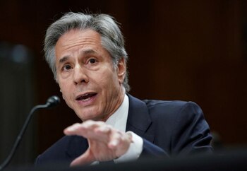 Blinken destacó el caso de