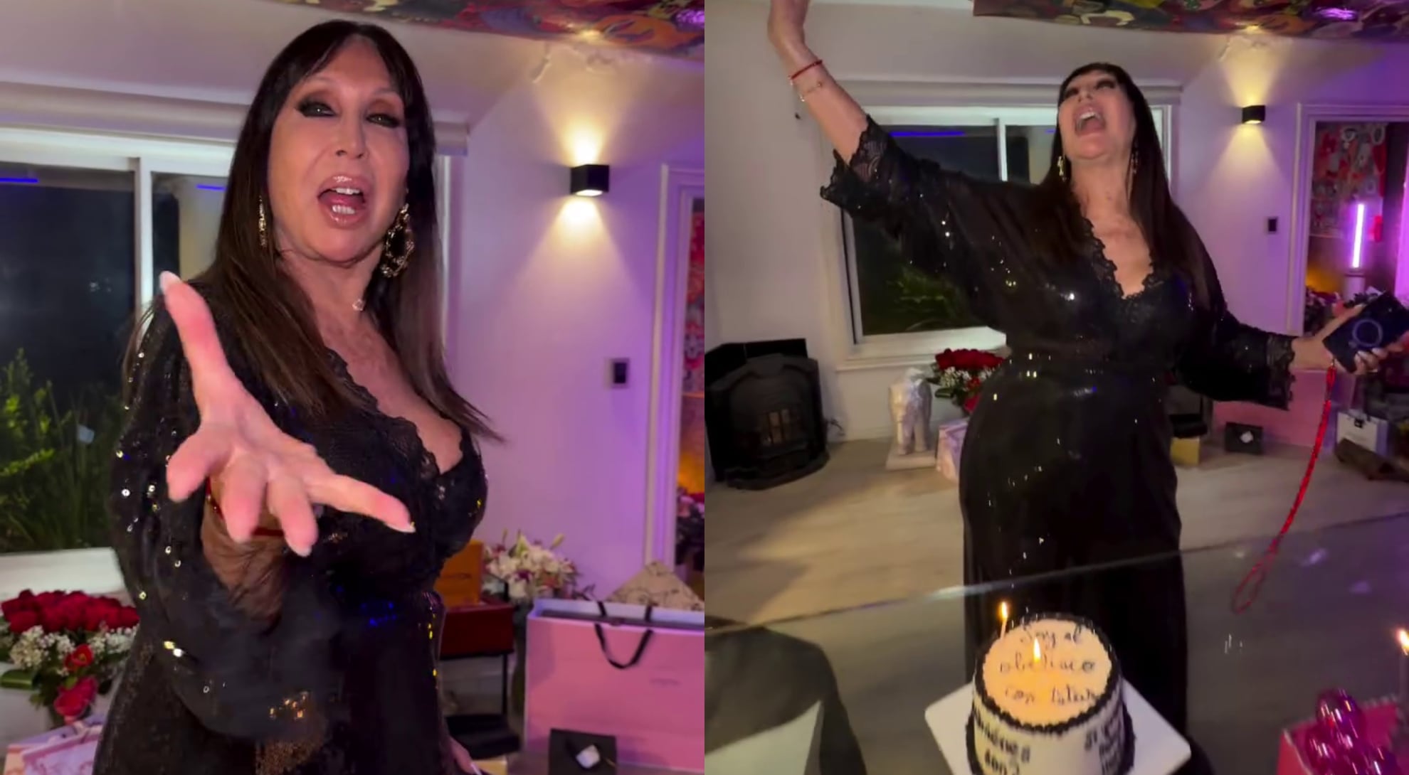 Moria Casán celebró sus 80 años en la intimidad y reafirmó su vigencia