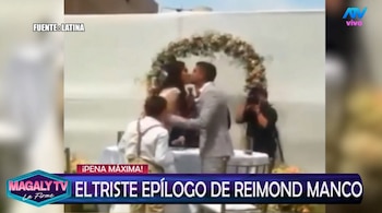 Reimond Manco devastado: así lloró tras reconocer infidelidad fuera de cámaras. Captura: Magaly TV La Firme.