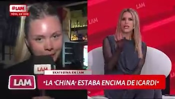 Ekaterina Ojeda dijo que Mauro Icardi se le acercó en el VIP y le preguntó si la podía saludar