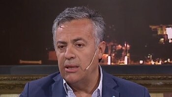 Gobernador de Mendoza Alfredo Cornejo,