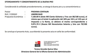 Gastos en los ministerios de