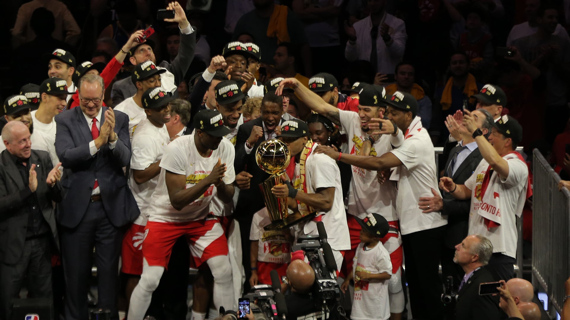 Kyle Lowry fue una de las figuras de los Raptors durante la campaña 2018-2019, que terminó con el primer título de la NBA para la franquicia canadiense (Mandatory Credit:Kelvin Kuo-USA TODAY Sports)