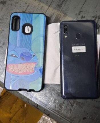 El teléfono recuperado tras el