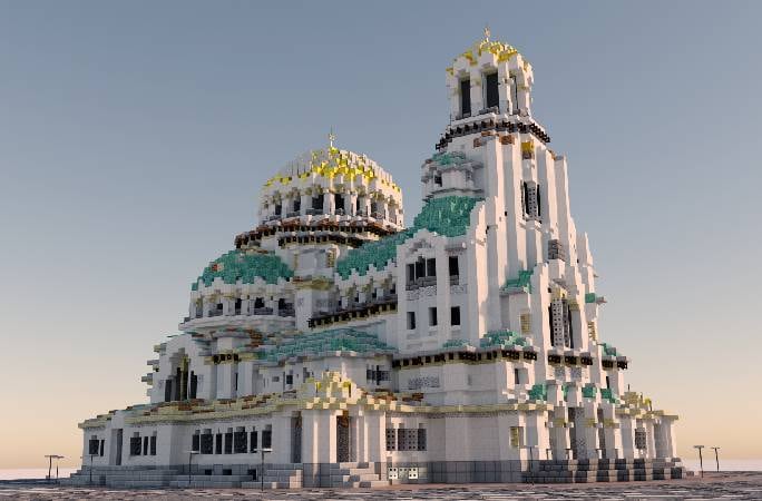 La catedral de Alexander Nevsky, uno de los principales emblemas de Sofía y Bulgaria (Créditos: Build The Earth Balkans)