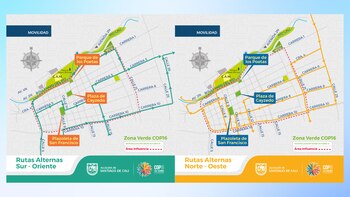 Estas son otras alternativas para movilizarse durante la COP16 alrededor del centro de Cali - crédito Alcaldía de Cali