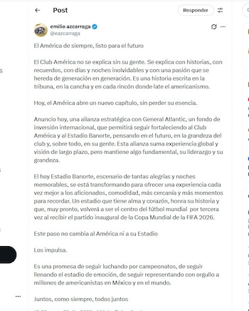 Esto dijo Emilio Azcárraga de