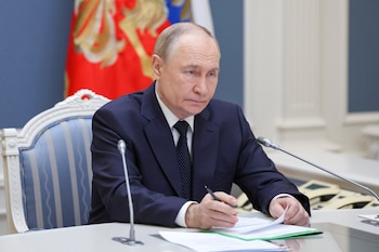 22/10/2025 El presidente de Rusia, Vladimir Putin.
POLITICA INTERNACIONAL
-/Kremlin/dpa