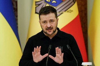 Volodímir Zelensky (REUTERS/Gleb Garanich)