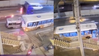 Video registra el momento exacto del choque en la Panamericana Sur que dejó dos muertos en Villa El Salvador