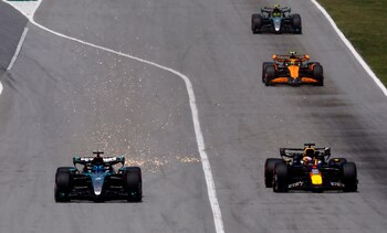 George Russell se lució en