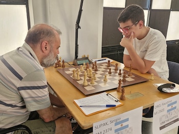 Faustino Oro empató con el