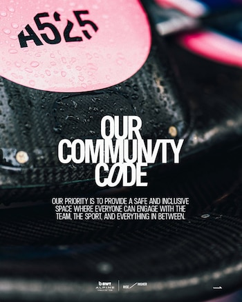 La primera recomendación de Alpine: