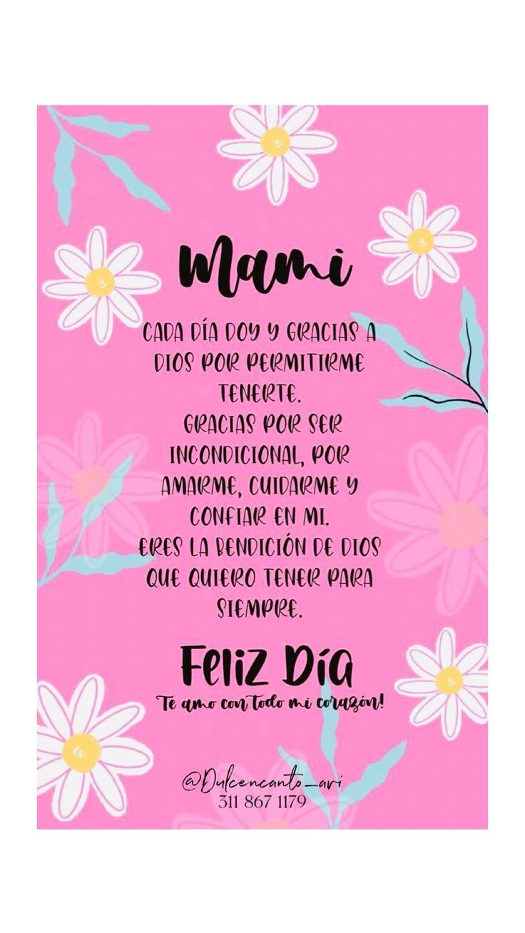 Tarjetas por el Día de la Madre. Foto: Pinterest