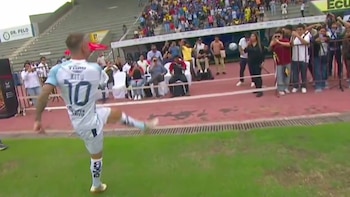 El blooper del argentino Kitu