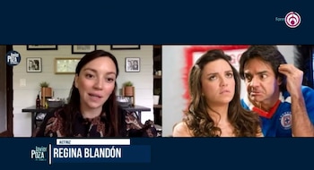 Regina Blandón nuevamente defendió a