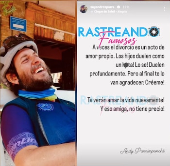 Andrés Parra hizo una reflexión