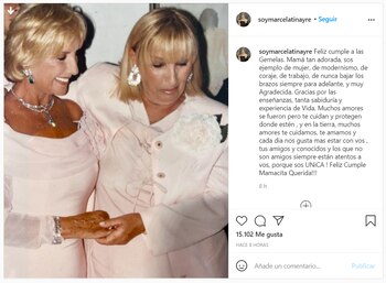 El posteo de Marcela Tinayre