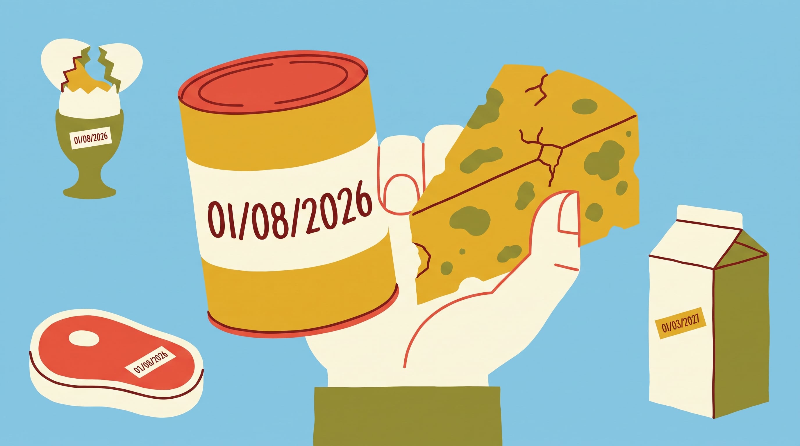 La fecha de vencimiento en los alimentos indica sobre todo el período de mejor calidad que garantiza el fabricante (Imagen Ilustrativa Infobae)
