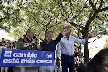 El líder del PP, Alberto Núñez Feijóo. (DAVID OLLER/EUROPA PRESS)