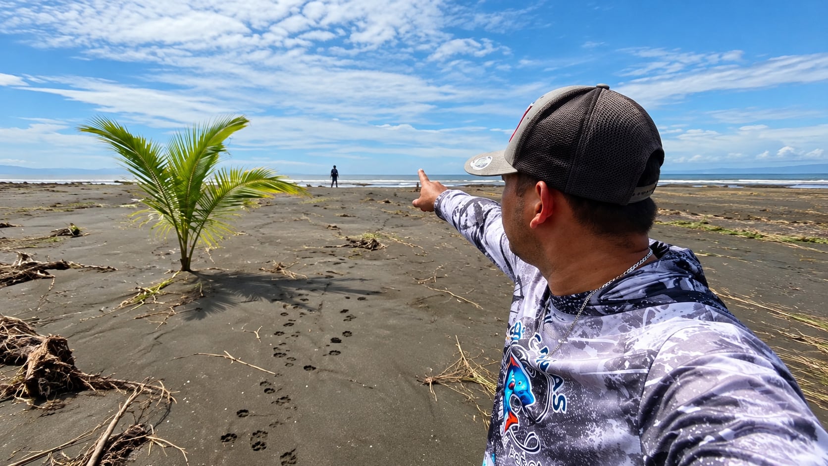 Isla Cañas, en Panamá, pierde cultivos y terrenos bajo el mar tras el terremoto del 9 de octubre
