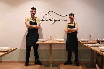 Néstor y Charli, chefs frente