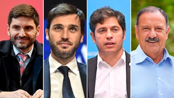 De izquierda a derecha: Maximiliano