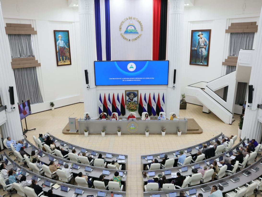 La disolución de Procompetencia retiró la supervisión oficial sobre la formación de monopolios y conglomerados comerciales. (Imagen retomada de Asamblea Nacional de Nicaragua)