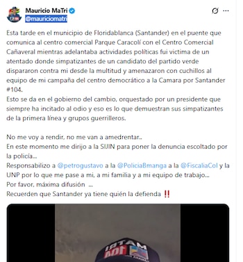 Mauricio Matri sostuvo que fue