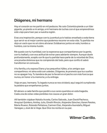 Carrillo calificó a Quintero como