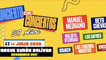 El Concierto de Conciertos celebra 38 años con un show 360 en el Parque Simón Bolívar de Bogotá