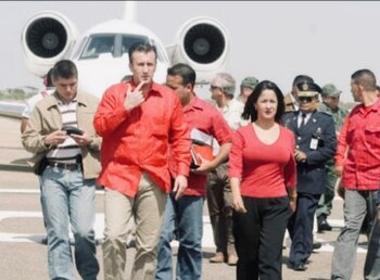 El entonces Ministro del Interior