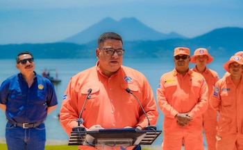 El director de Protección Civil, Luis Alonso Amaya, ofrece un balance preliminar sobre las emergencias atendidas durante el Plan Vacación 2026 (Cortesía: Secretaría de Prensa).