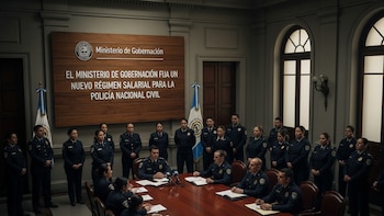 El Ministerio de Gobernación fija un nuevo régimen salarial para la Policía Nacional Civil de Guatemala