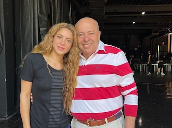 Tío de Shakira habló de la polémica separación de su sobirna - crédito @guillermoripoll46/IG