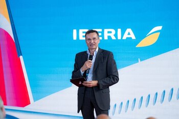 27/08/2026 Iberia inicia la cuenta atrás para su Centenario con un amplio programa de actividades en España y América Latina.
Iberia ha iniciado la cuenta atrás para la celebración de su centenario en 2027 con la presentación de un programa completo de actividades institucionales, culturales y comerciales, así como de la librea especial que lucirán varios de sus aviones para conmemorar esta efeméride.
ESPAÑA EUROPA MADRID ECONOMIA
IBERIA