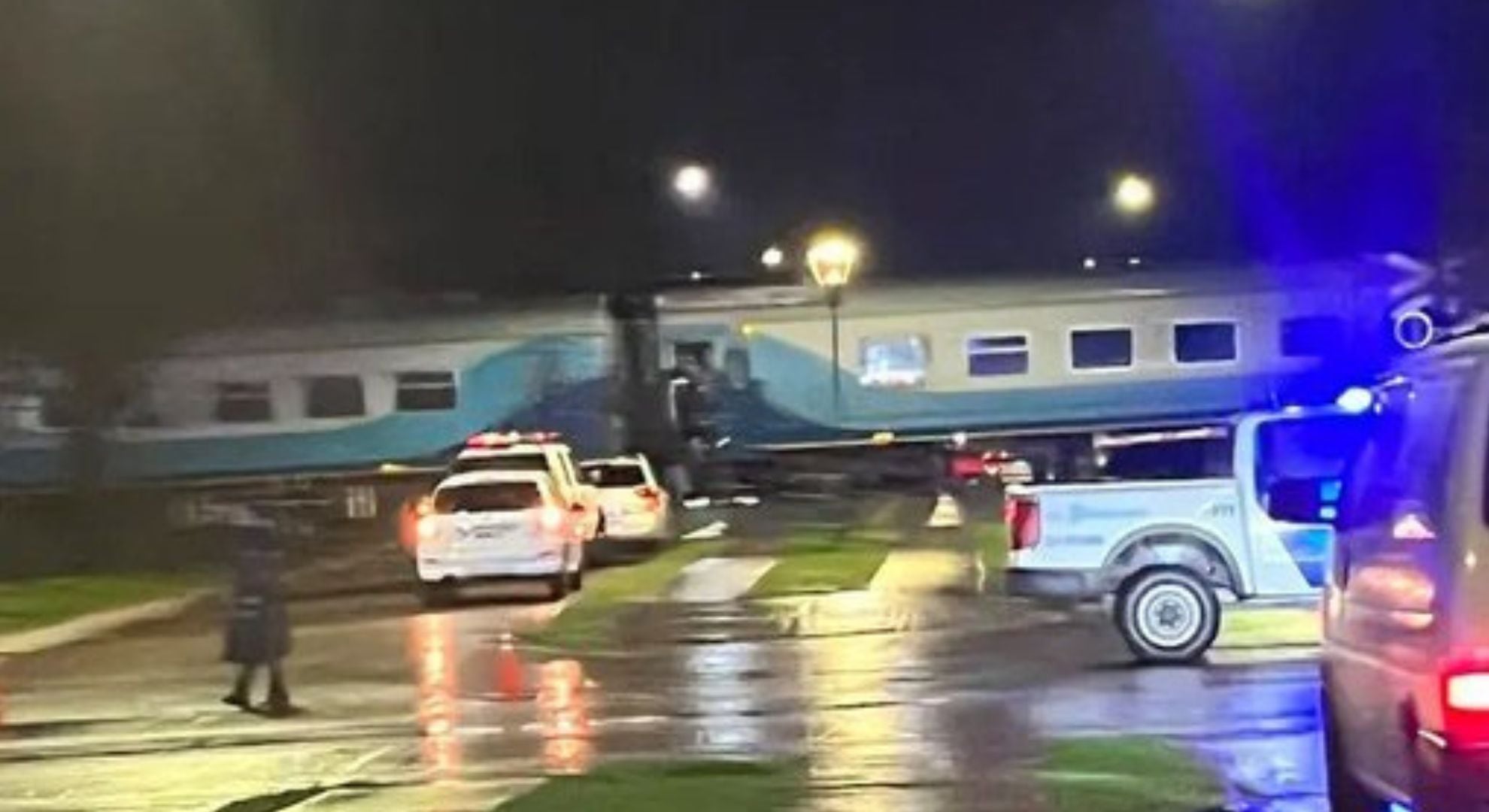 La formación provenía de la estación Constitución con destino Mar del Plata (X: @TrenesGenerales)