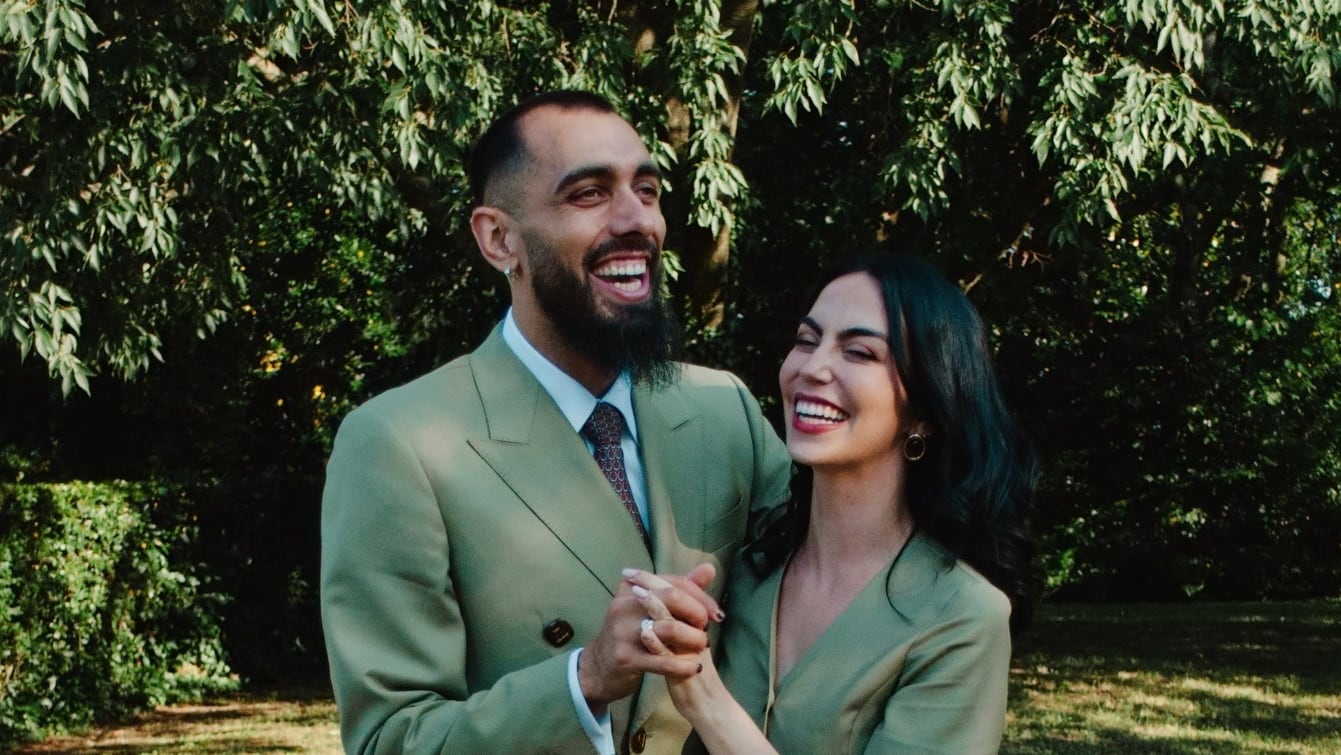 María Valero y Borja Iglesias en una imagen compartida en redes sociales. (Instagram)