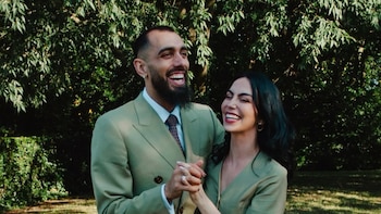 María Valero y Borja Iglesias en una imagen compartida en redes sociales. (Instagram)