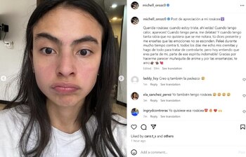 La actriz compartió esta