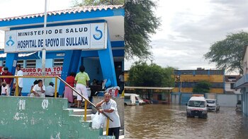 A la izquierda, el Hospital