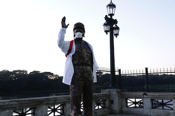 Juan Manuel Fangio, en el