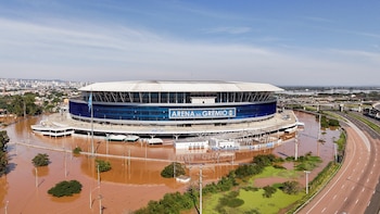 Los futbolistas de Gremio e