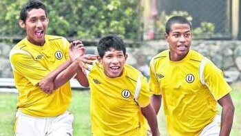 Andy Polo, Edison Flores y Christopher Gonzáles