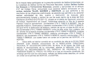 Cédula de notificación fiscal contra