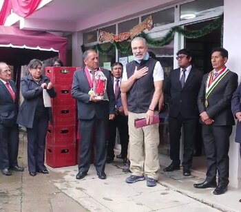 Salvador del Solar visitó parajes