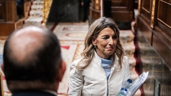 Yolanda Díaz reprocha al PP su respaldo a Vito Quiles y traslada su apoyo a Begoña Gómez por el "acoso"
